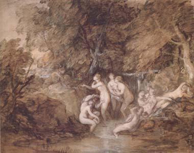 Thomas Gainsborough Diana and Actaeon (mk25)